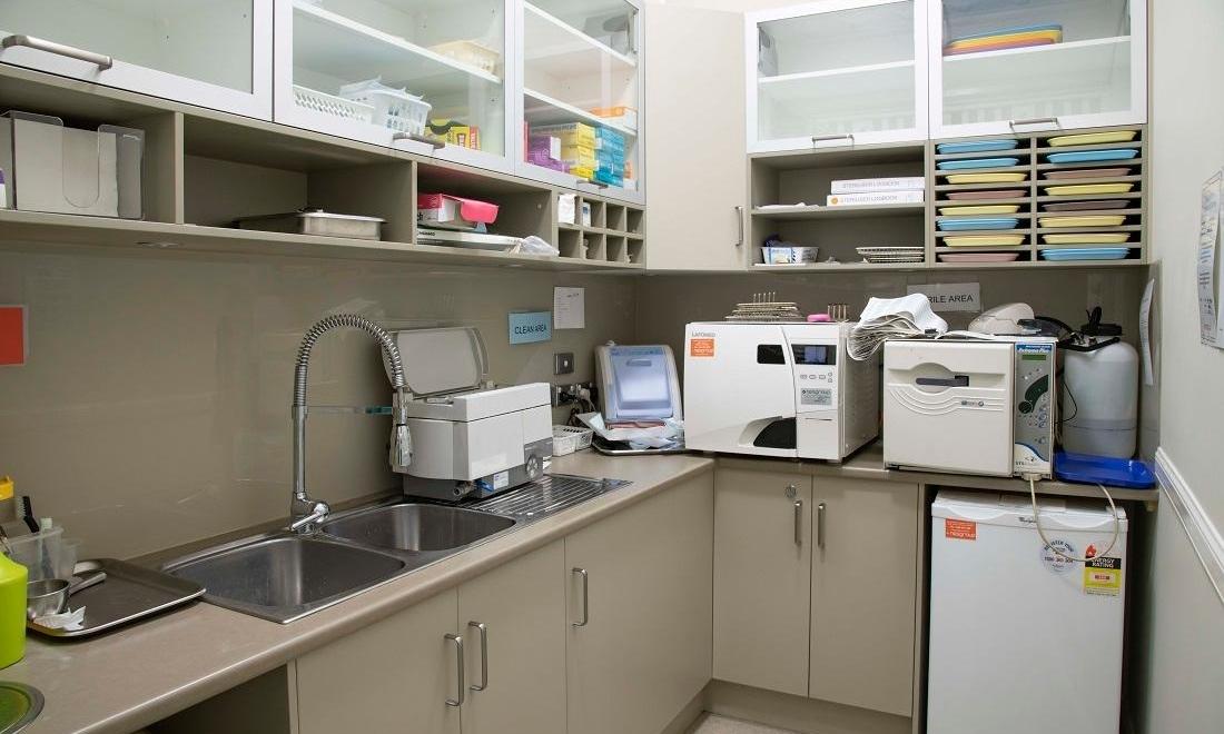 sterilization area of markham street dental